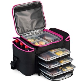 Cooler Bag Women Insulated by Outdoorwares Large Capacity Durable, to Keep Foods and Drinks in The Right Temperature - Good for Travel, Picnic, Beach Hiking, Camping ETC.(Containers Not Included)
