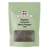 Organic Cracked Black Pepper (Coarse Ground) 100g by Manor Springs