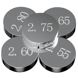 AHL 7.48mm 1.20mm-3.50mm 47pcs Valve Shim Kit Valve Adjustment Shim Honda CRF250X 2004-2017 / CRF250R 2004-2017
