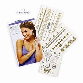 2chic Temporary Metallic Jewelry Tattoos Dreamer