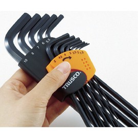 TRUSCO Hex Key (Short Type) 0.4 inches (10.0 mm)