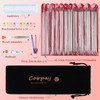 Coopay Knitting Needles Set, 55 Pieces Stainless Steel Double Pointed