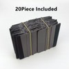 Lunbengo 20 Piece Car Wrap Plastic Squeegee, 10 * 7cm