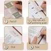 Bible Index Tabs, 5-Piece Set with Positioning Guide, Waterproof Book
