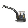 Bruder 02465 Volvo Compact Excavator ECR40-1:16 Construction Vehicle, Construction Site,