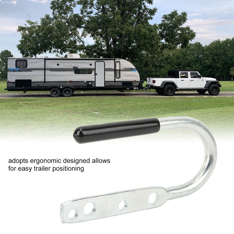 Trailer Coupler Handler Steel Lift Handle Coupling Connector Hand Handle