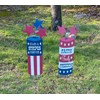 Worth Imports 32" Metal July 4th Patriotic Firecracker Stars, Set