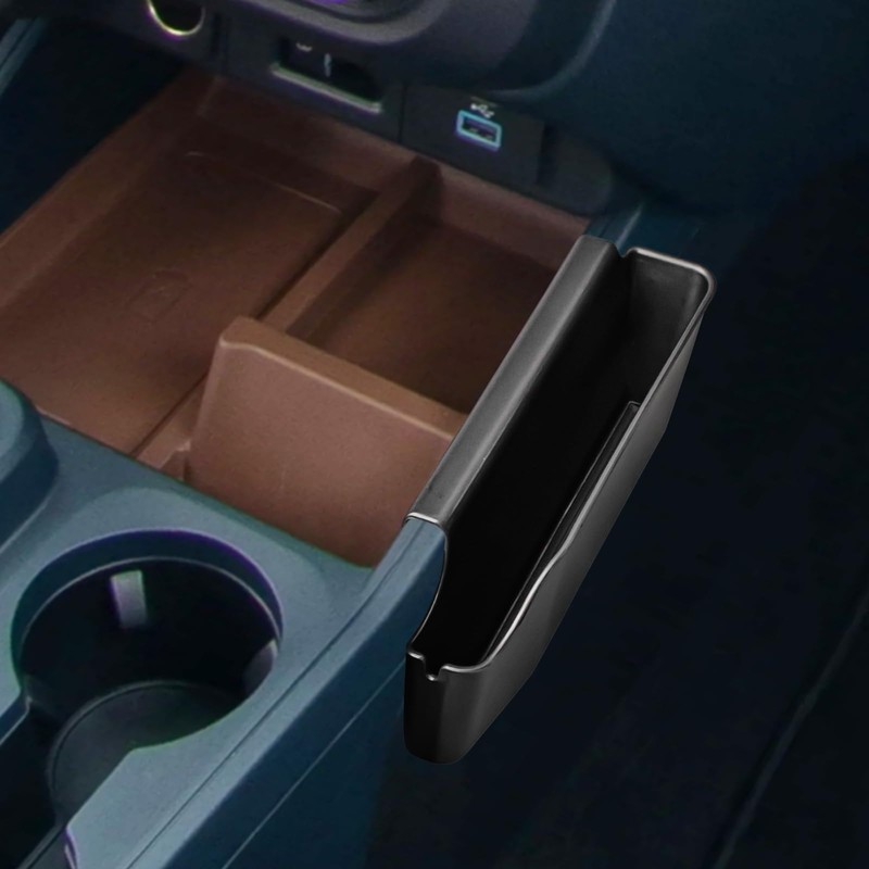 TACOBRO Center Console Gear Shift Side Storage Box Organizer Compatible