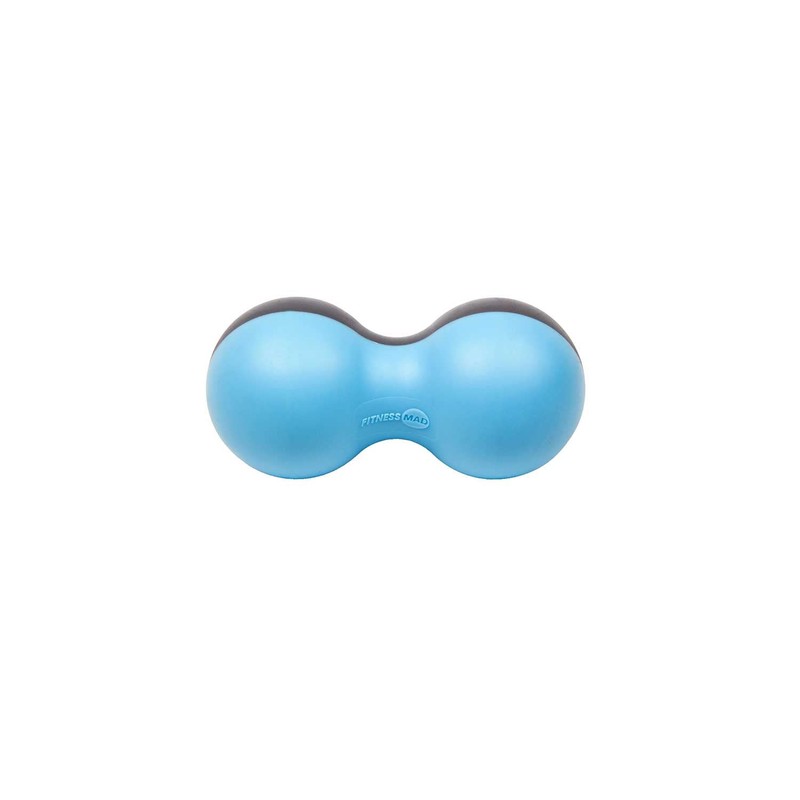 Fitness Mad Peanut Massage Ball, Double Lacrosse Ball for Myofascial