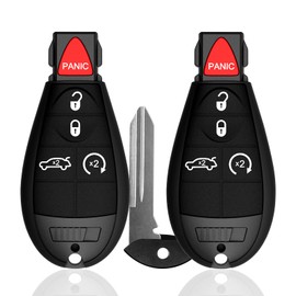 5 Buttons Key Fob fit for 2008-2014 Chrysler 300 for Dodge Challenger Durango Magnum for Jeep Grand Cherokee Keyless Entry Remote fob FCCID: M3N5WY783X 56046639AC 56046639AD 56046639AE-433Mhz