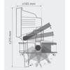 Ranex XQ1010 LED Floodlight with PIR Sensor [6x 1 Watt],