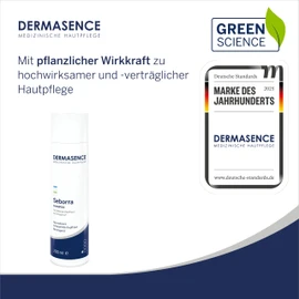 DERMASENCE Seborra Shampoo 200 ml - Shampoo for Oily Scalp & Dandruff, with Menthol, Panthenol & Proven Dandruff Active Ingredient, Cooling & Soothing, Vegan, Suitable for Daily Use