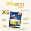 Zipvit Vitamin D 1000IU, 1 Year Supply, 365 Vegetarian D3