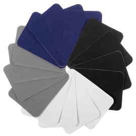 YUXIANLB Iron On Patches For Clothes Fabric Repair Patch Jean Patches 16Pcs Sublimation Iron-On Transfer Decorating Kit Party Patch Pants Clothing Repair Adhesive Cotton For Clothing Inside Or Outside