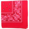 Kaiser Novelty Bandanas Paisley Cotton Bandanas (Red 22 X 22