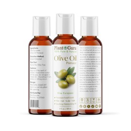 Olive Oil Pomace 2 fl. oz. 100% Pure Natural Carrier Moisturizer For Skin, Body, Face And Hair Growth. Great For DIY Soap Making, Cosmetics and Massage.