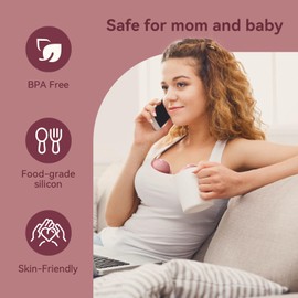 GOTOCUT Replacement Pump Parts for Momcozy M9 Replacement Parts Replace to Mom Cozy m9 Replacement Parts, Compatible with Momcozy M9 Breast Pump Replacement Parts Mom Cozy Pump Parts, Pack of 12