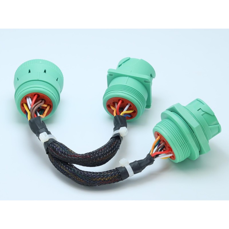 J1939 ELD Splitter Y Cable 9 Pin J1939 Male to