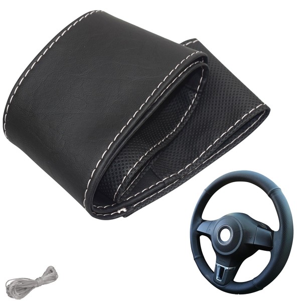 Generisch Steering Wheel Cover 4-Piece Car Steering Wheel Cover for