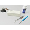 Jewelry Soldering Tools Set Magnesia Block Fiber Tweezers Pick Handy