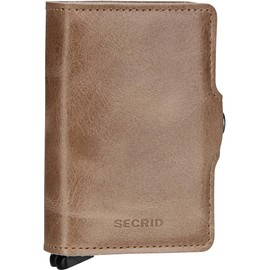 Bric's Vintage Style Leather Double Wallet, taupe, Classic