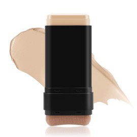 Boobeen Boobeen Full Coverage Foundation Stick, Cream Foundation Makeup mit Pinsel, Longwear Concealer und Contour Stick mit mattem Finish zum Abdecken von Unreinheiten