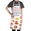 MYSOMY Pastry Chef Apron Dessert Lover Gifts Dessert Chef Apron