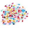 370Pcs Message Capsules Deliver Message Cute Patterns Cute Love Capsules