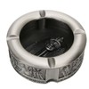 Ashtray Zinc Alloy Retro Egyptian Pharaoh Pattern Living Room Decoration