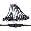 WESIRI 5Pairs 2pin Black Electrical Connector LED Connector for LED