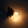 uxcell 10Pcs Yellow T4.7 Dashboard Indicator Side Light Bulb for