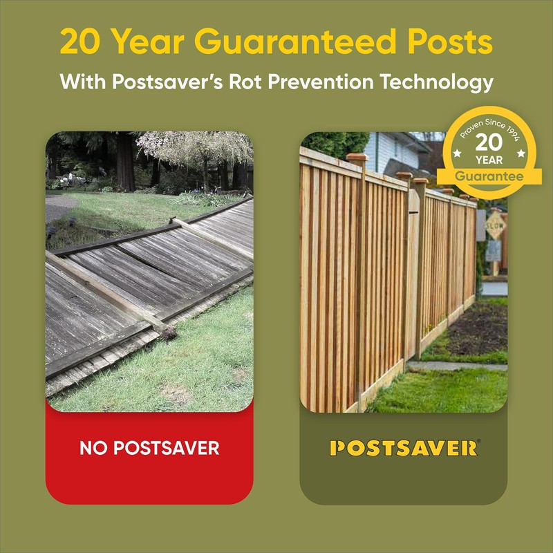 Postsaver Pro-Wrap Large | Packs of 5 | Fits 5x5”