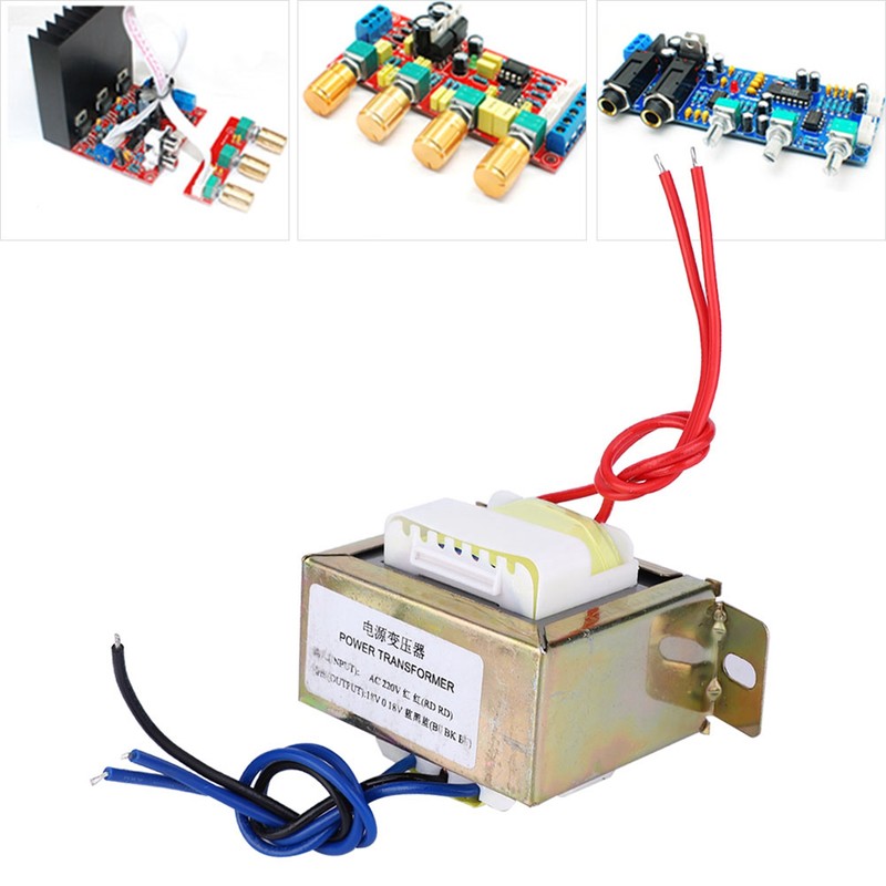 18V 50W Power Transformer AC to Dual AC 18V for