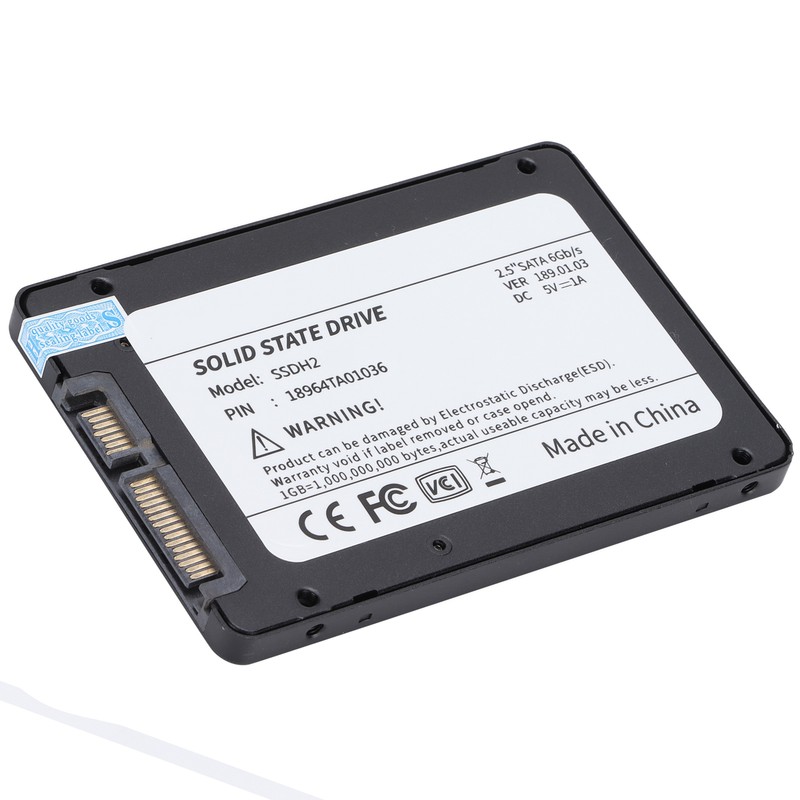 BU KING 2.5inch SSD Black High Speed Metal Hard Drive