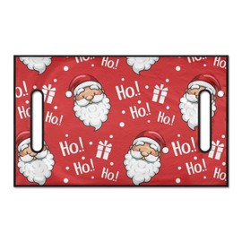 Brosoneto Christmas Santa Claus Golf Cart Seat Cover Lightweight Christmas Golf Blanket Portable Goft Accessories Club Car Seat Covers, Christmas Decorations