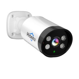 Hiseeu 8MP AHD/TVI/CVI/XVI CCTV Home Wired Security Camera 100ft IR Clear Night Vision Analog TVL Security Bullet Wired Camera for Indoor Outdoor Security Replacement Camera 1PCS