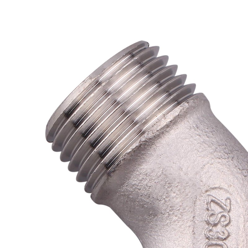 DERNORD 5/8" Hose Barb x 1/2" Male NPT Stainless Steel