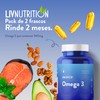Omega 3 con 60 cápsulas de 1.4 g | 18%