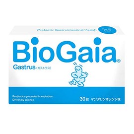 Gastras Mandarin Orange Flavor (Biogaia) 30 Tablets x 1 Box