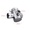 3-Way Shower Diverter Valve, 3-Way Shower Diverter Valve Mount G1/2