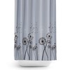 Tropik Home Dandelion Fabric Shower Curtain, Wide or Narrow Available