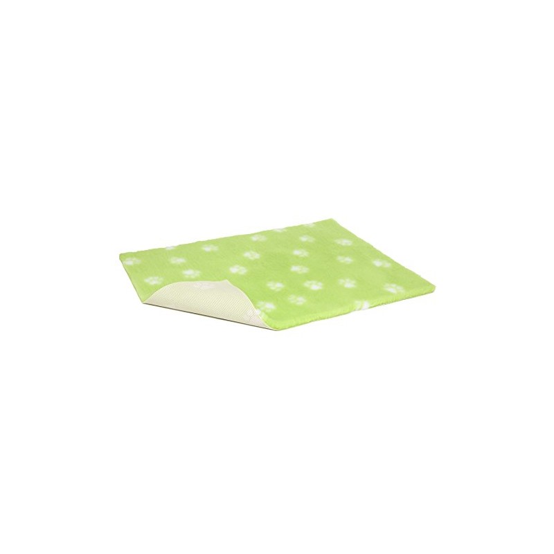 Vetbed Dog and Cat Bedding, Lime Green with White Paws