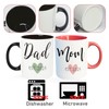 CINHOLL New Parents Gifts Mom and Dad Est 2025 Mugs