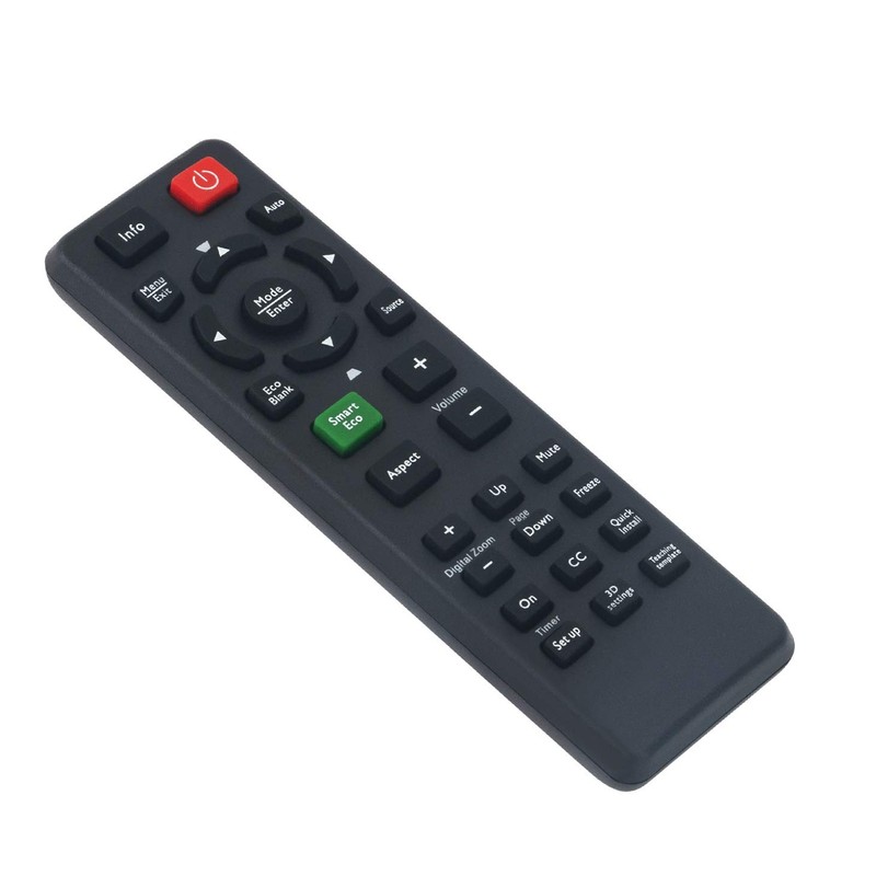 VINABTY Remote Control RCX022 Replacement for Benq Projectors Black 5J.J9V06.001