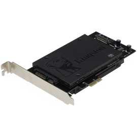 Sedna - PCI Express (PCIe) Dual 2.5 Inch SATA III (6G) SSD Adapter (Short Double Side SSD Version) (with Built in Power Circuit, no Need SATA Power Connector, Best for Mac), SSD/HDD not Included