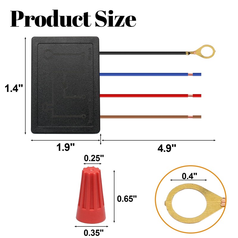 LifCratms 1 Pack Touch Dimmer Switch, 3 Way Touch Lamp