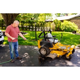 Rain Bird HENZLB2JET 2" Solid Brass Garden Hose Water Nozzle, Lead-Free, High Pressure Jet Spray