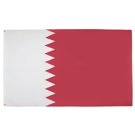 AZ FLAG - Qatar Flag - 2x3 Ft - 100D Polyester Qatari Banner with Two Metal Grommets - Fade Resistant - Vivid Colors - 2' x 3' Feet - 90x60 Cm