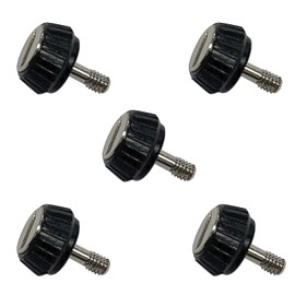 Two Way Radio Lock Screw Lapel Mic Thum Locking Screws for Motorola APX 6000 7000 8000 XPR 6550e 7550e Walkie Talkie Earpiece and Microphone(5Pack)