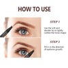 QIAWES Waterproof Eyebrow Pen - Micro Tip Eyebrow Pencil, Liquid